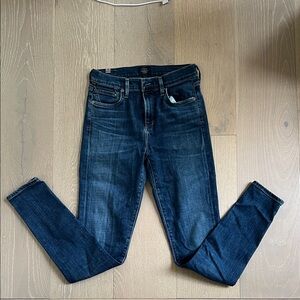 Citizens Of Humanity Dark Blue rocket Skinny Jeans